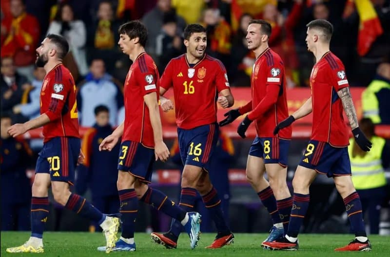 Đồng phục thi đấu của đội tuyển bóng đá quốc gia Tây Ban Nha