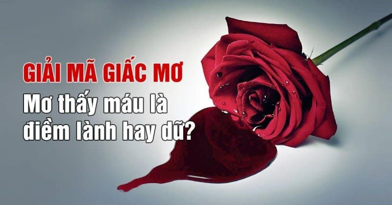 Gặp giấc mơ máu mũi bị chảy